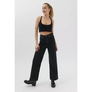 LEVI’S High Loose Jeans Trainwreck Black Size 25